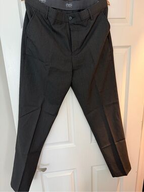 Daniel Hechter Men's Black Stretch Dress Pants